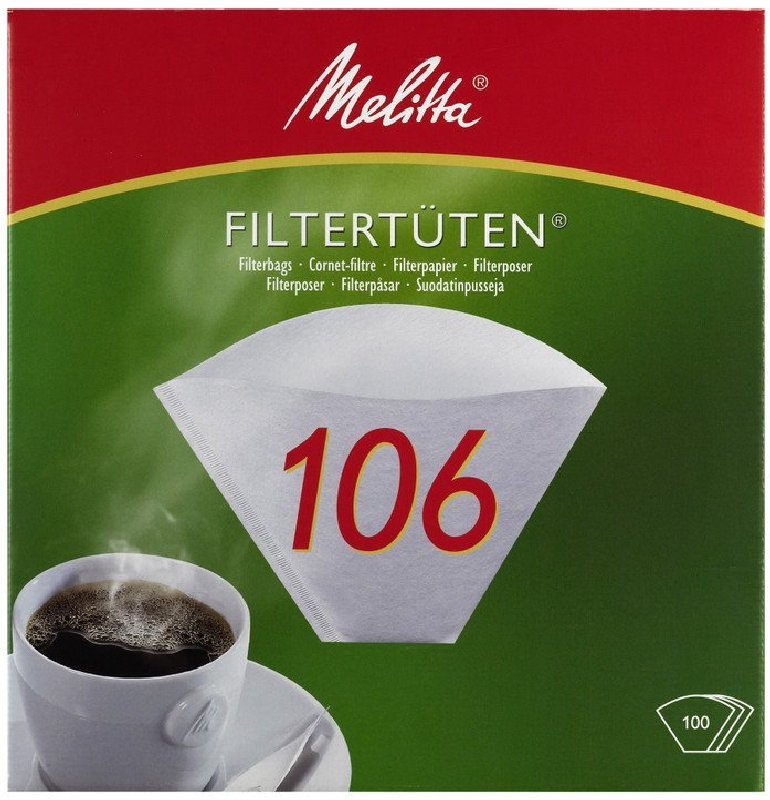 Melitta Jumbo filters 105 & 106 