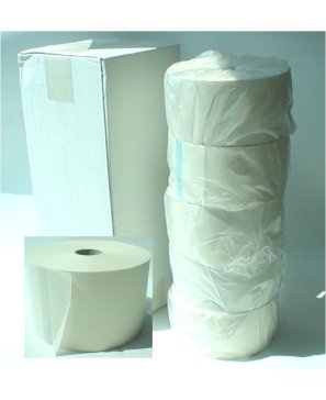 6 pcs Filterpaper on rolls 89x140mm UITVERKOCHT